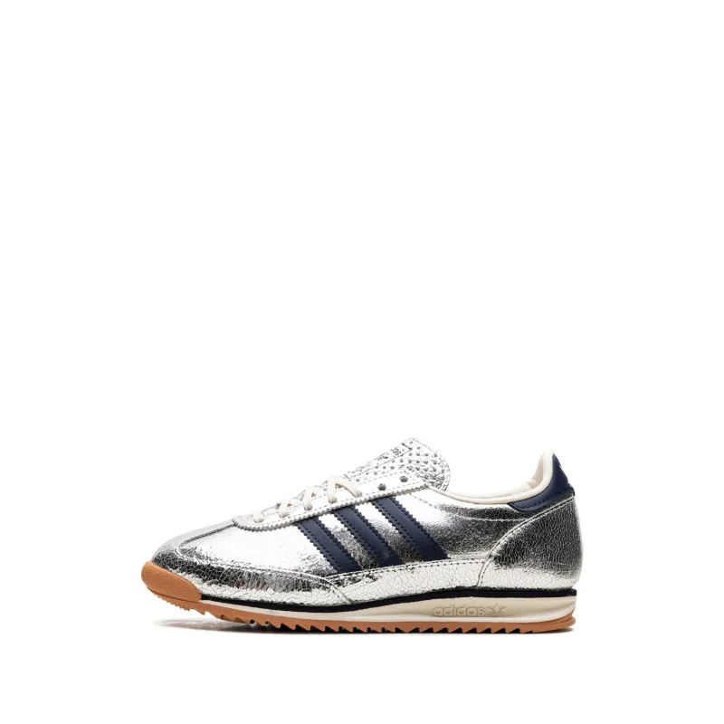 Adidas SL 72 OG Silver Metallic Collegiate Navy - Image 3
