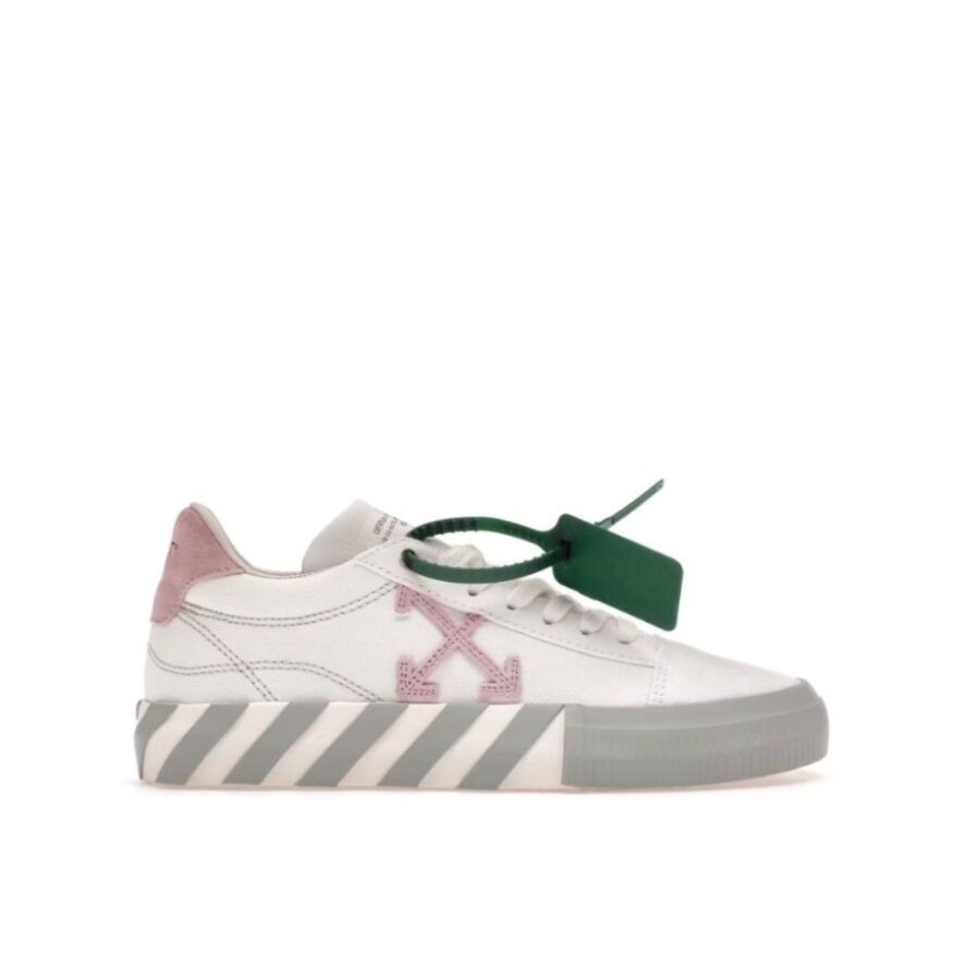 OFF-WHITE Vulc Low Canvas White Light Pink Grey