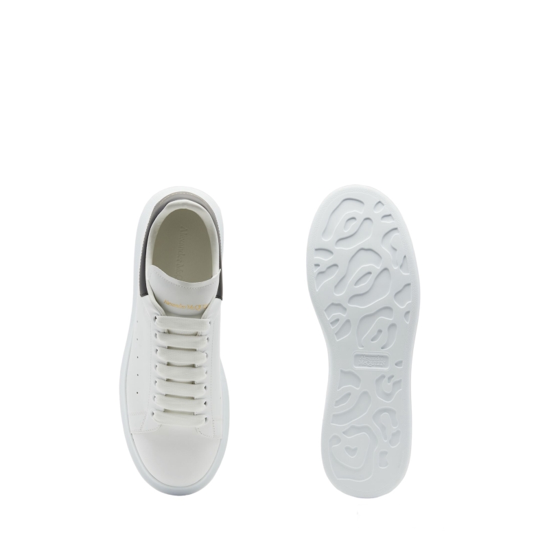 Alexander McQueen Oversized Ivory Black Leather - Image 4
