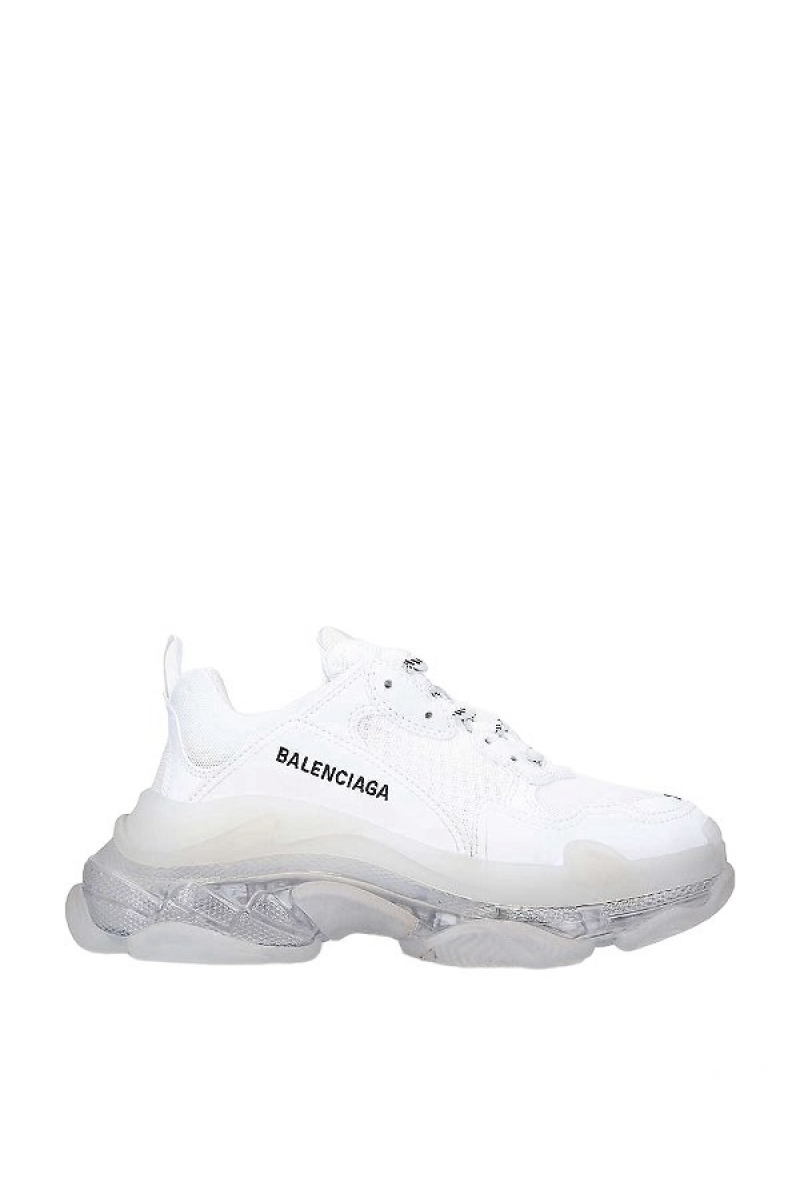 Balenciaga Triple S Clear Sole White