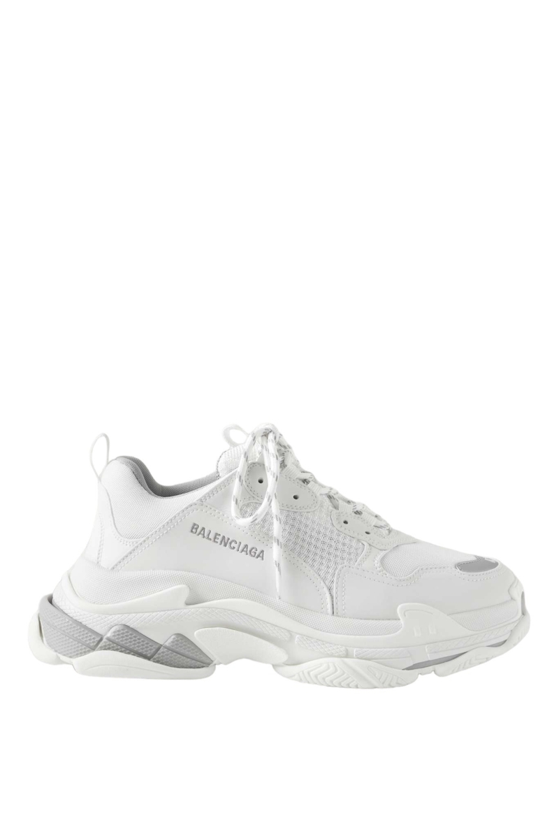 Balenciaga Triple S White Metal Gray