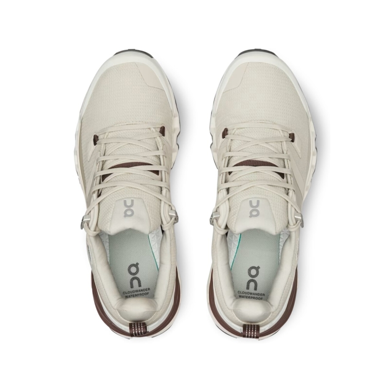 On Running Cloundwander Waterproof Sand Ivory - Image 3