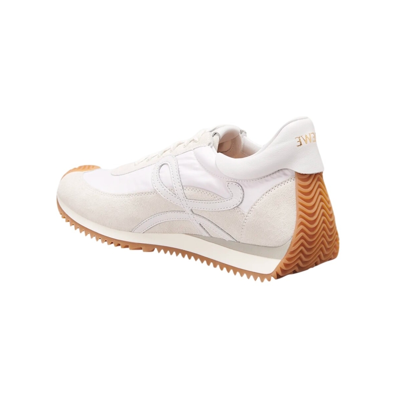 Loewe Flow Runner Low White Light Grey Gum - Image 2