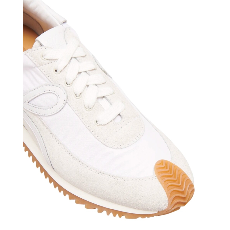 Loewe Flow Runner Low White Light Grey Gum - Image 4
