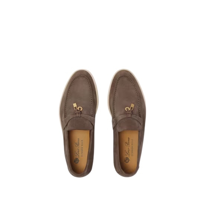 Loro Piana Summer Charms Walk Loafer Suede Rain Drops - Image 4