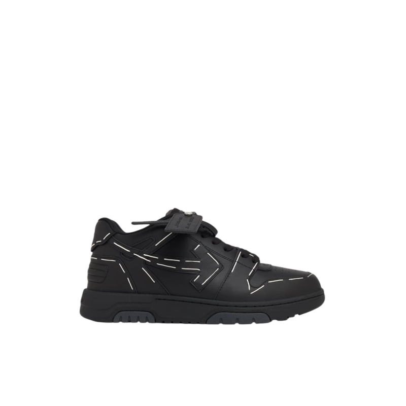 OFF-WHITE Out Of Office Sartorial Stitching Black