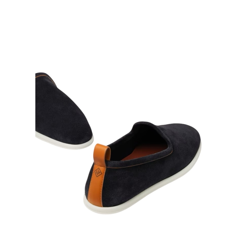 Loro Piana Venice Walk Loafer Navy Blue - Image 5