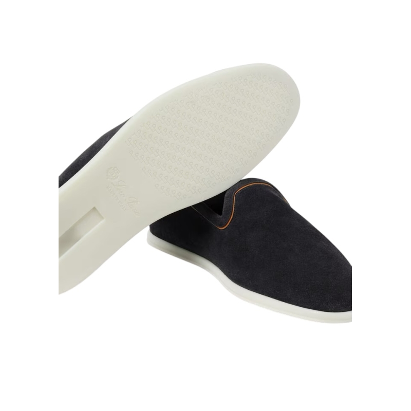 Loro Piana Venice Walk Loafer Navy Blue - Image 6