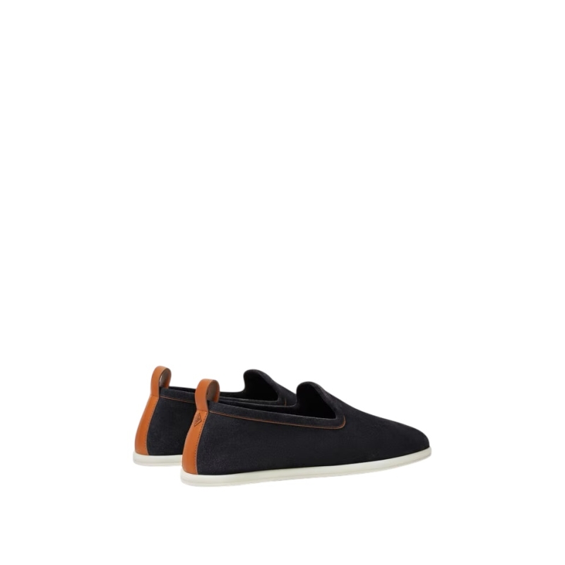 Loro Piana Venice Walk Loafer Navy Blue - Image 4