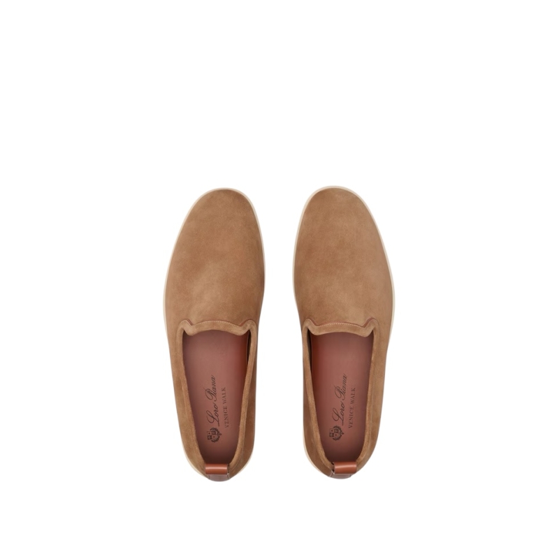 Loro Piana Venice Walk Loafer Dark Birch - Image 4