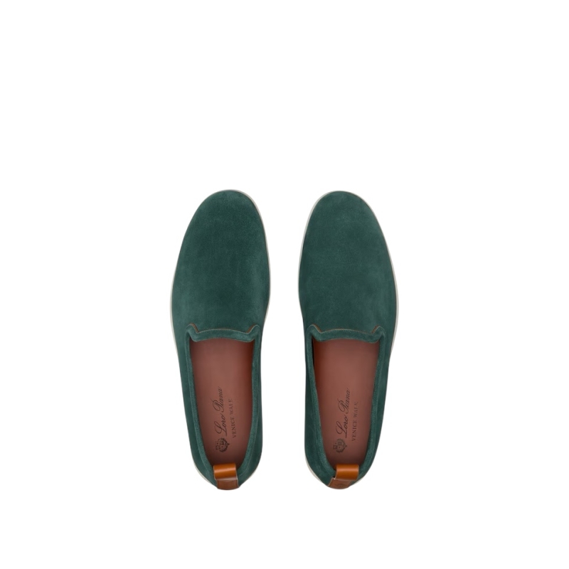 Loro Piana Venice Walk Loafer Conifer - Image 4