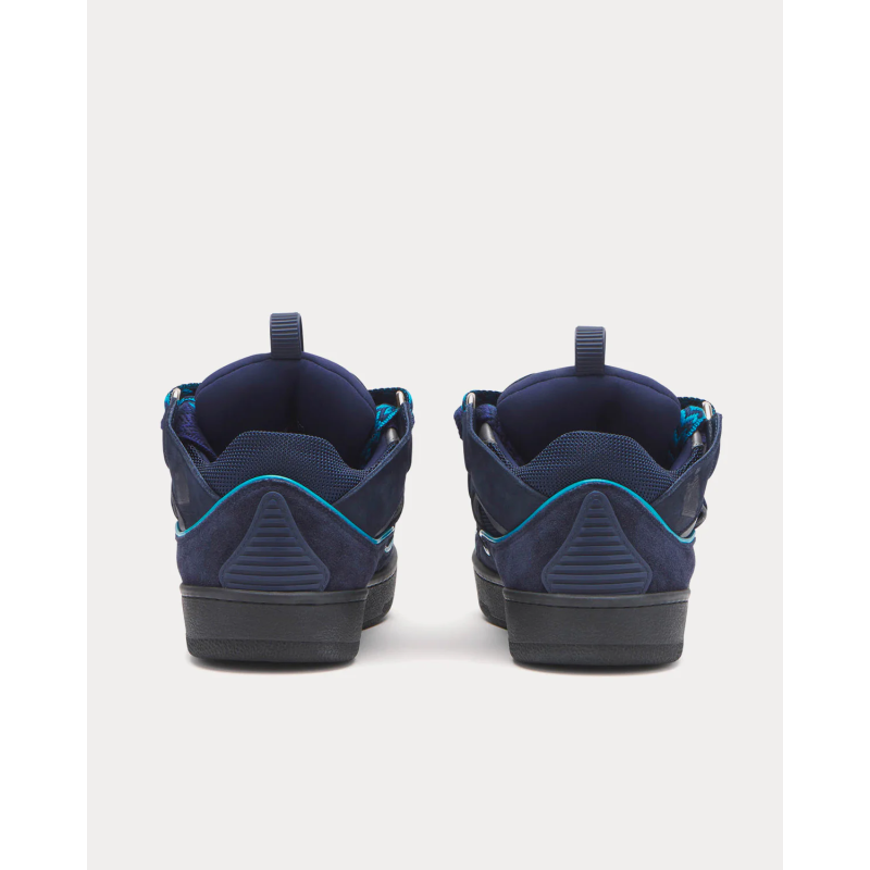 Lanvin Curb Leather Navy Blue - Image 4