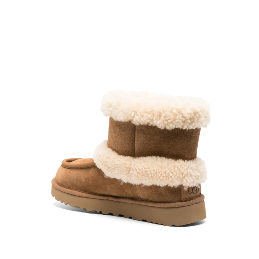 UGG Ultra Mini Fluff Boots Neutrals - Image 3