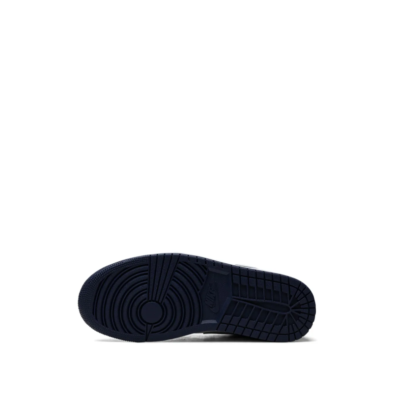 Jordan 1 Low Midnight Navy Wolf Grey - Image 5