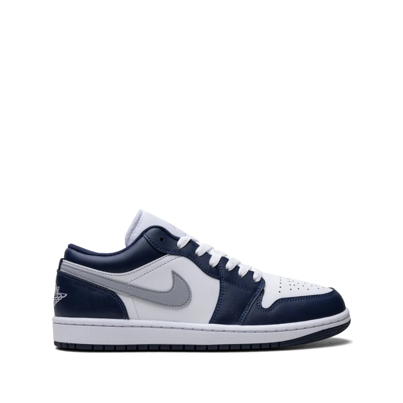 Jordan 1 Low Midnight Navy Wolf Grey