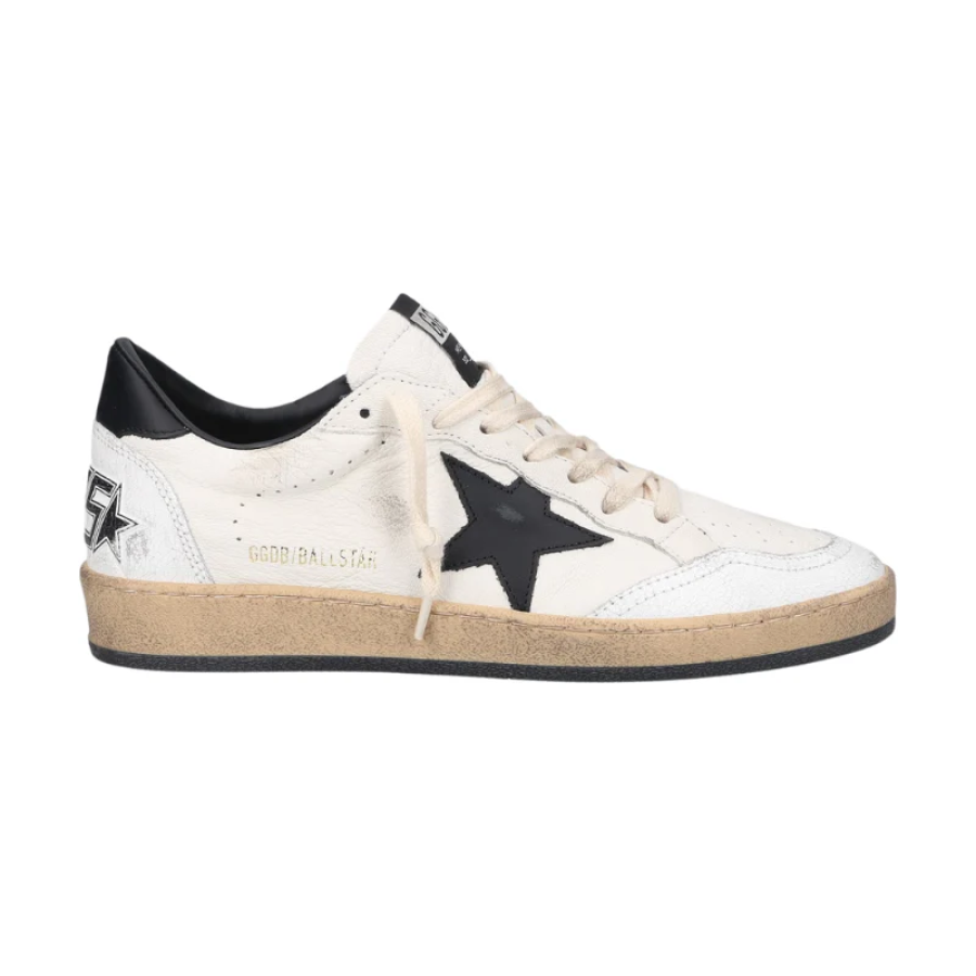 Golden Goose Ball Star Low-Top in Nappa Leather