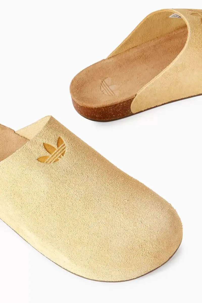Adidas Adimule Slides Golden Beige Gum - Image 2