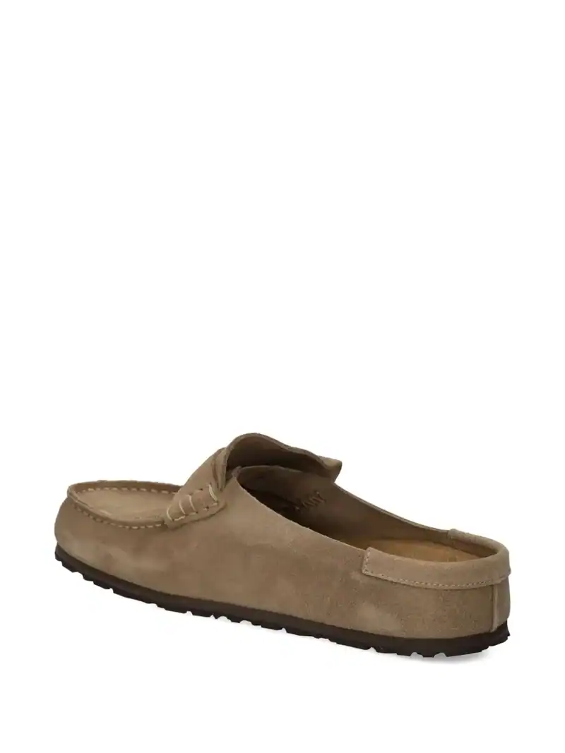 Birkenstock Naples Wrapped Suede Taupe - Image 3