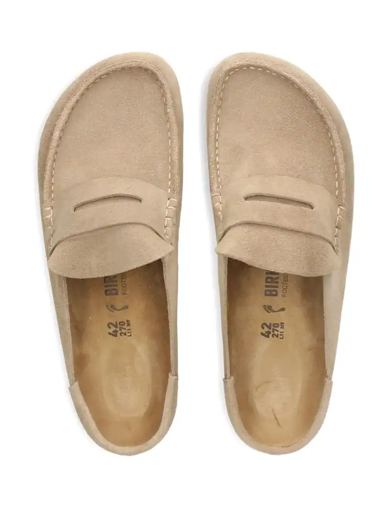 Birkenstock Naples Wrapped Suede Taupe - Image 4