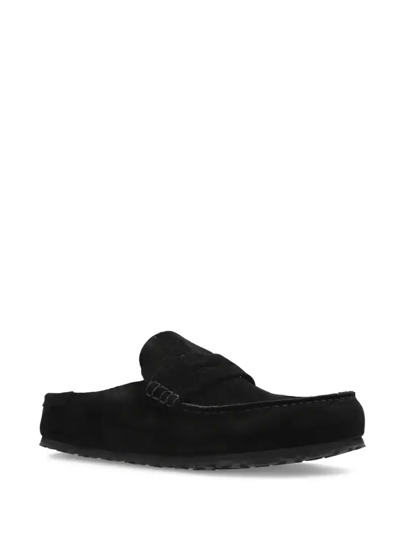 Birkenstock Naples Wrapped Suede Black - Image 2