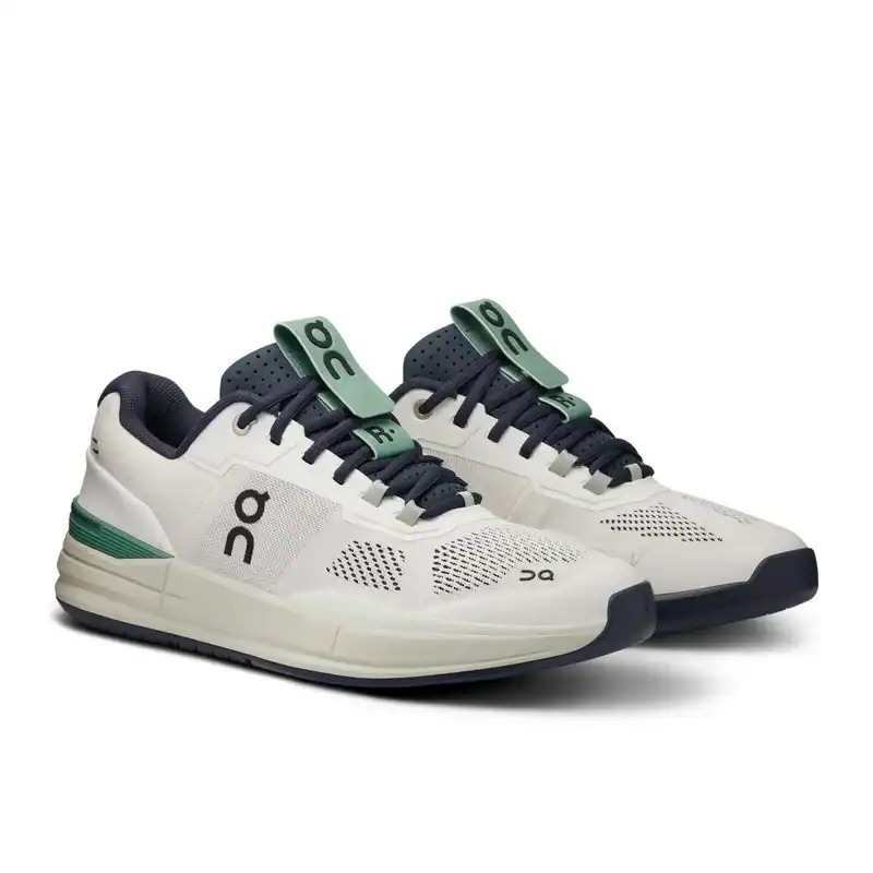 On Running The Roger Pro White Blue Navy Green - Image 2